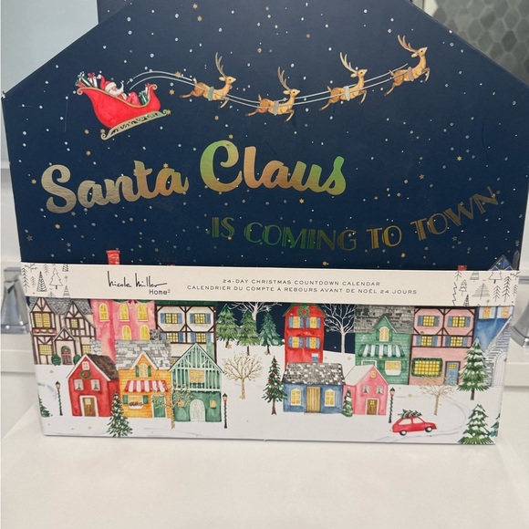 Nicole Miller NWT Magical city Christmas advent Calendar. 24 days countd… - Picture 2 of 7
